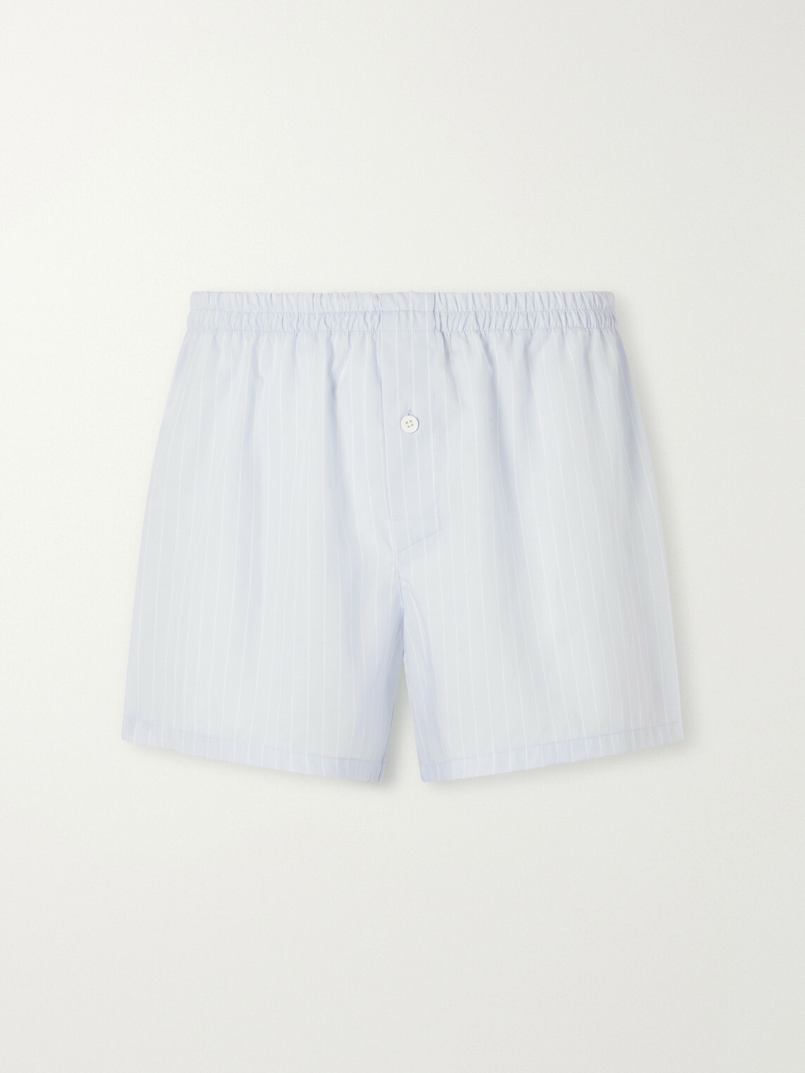Zimmerli - Striped TENCEL™ Lyocell Boxer Shorts - Blue