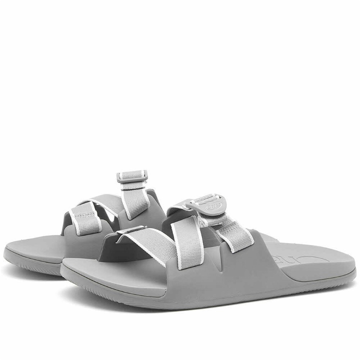 Photo: Chaco Men's Chillos Slide in Outskirt Grey