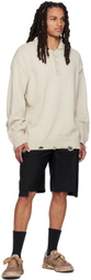 Youth Black Paneled Shorts