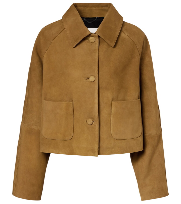 Photo: Dorothee Schumacher Soft Touch suede jacket