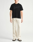 Balmain Mens T-shirt Charcoal
