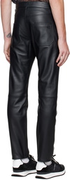 Courrèges Black Anna Leather Trousers