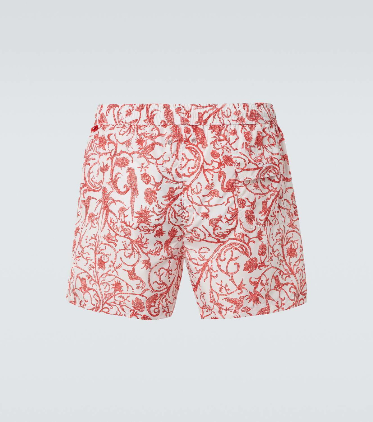 Kiton Printed swim trunks