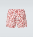 Kiton Printed swim trunks