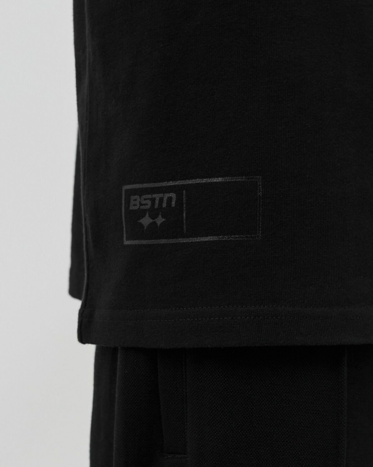 Bstn Brand Big Logo Heavyweight Tee Black - Mens - Shortsleeves
