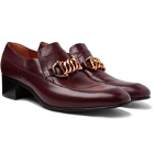 Gucci - Horsebit Leather Loafers - Burgundy