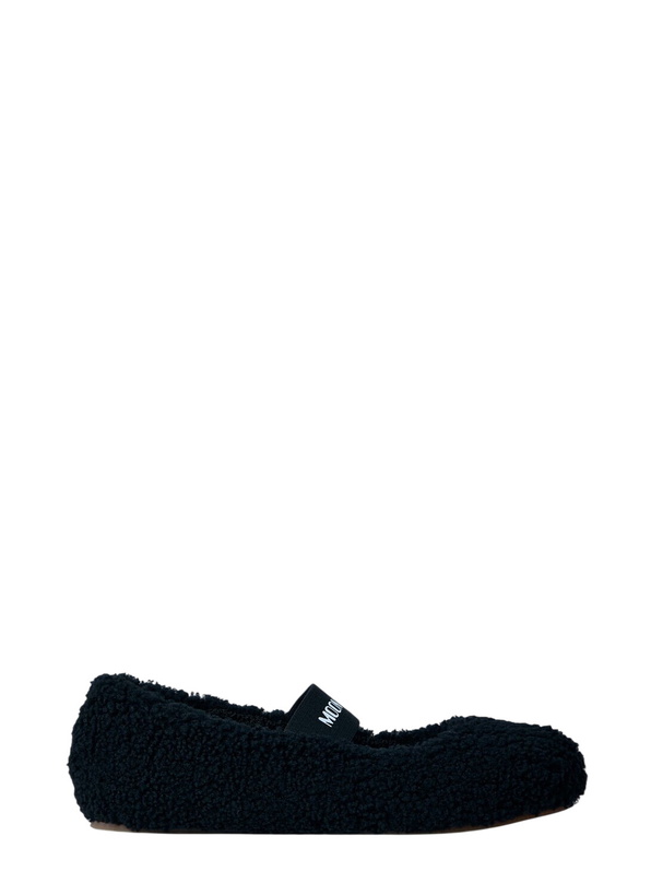 Photo: Moon Boot MB Shearling Ballerina Flats