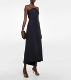 Veronica Beard Reze embellished ruched dress