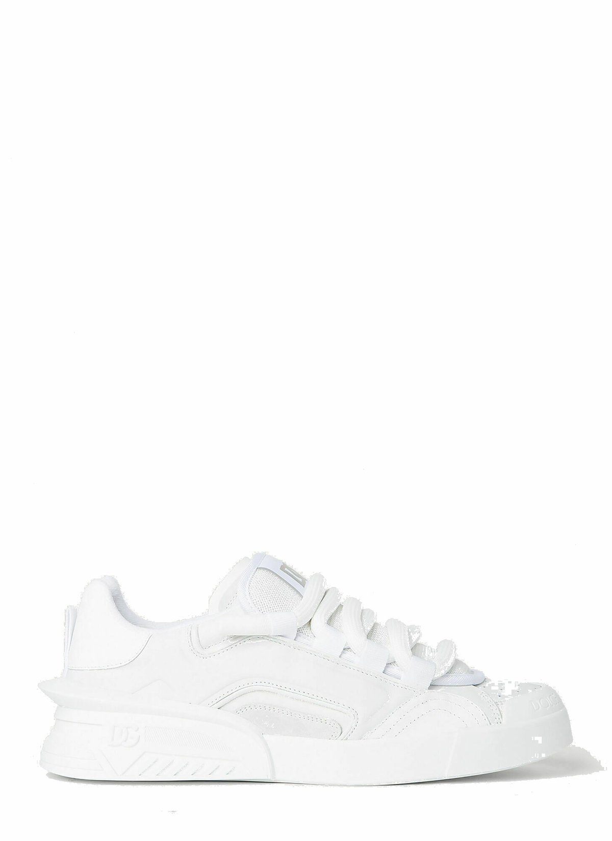 【関税＆送料込み】Dolce & Gabbana Dragon Sneakers Dolce & Gabbana - Dragon Sneakers in White Dolce & Gabbana