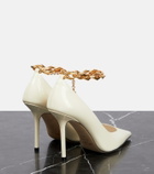 Jimmy Choo - Diamond Talura 100 patent leather pumps