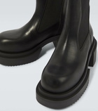 Rick Owens Leather Chelsea boots