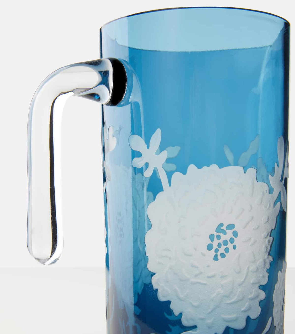 Polspotten Peony glass pitcher