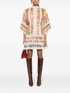 ZIMMERMANN - Lace Trimmed Mini Dress