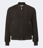 Arma Didier suede bomber jacket