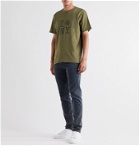 RAG & BONE - Slim-Fit Printed Cotton-Jersey T-Shirt - Green