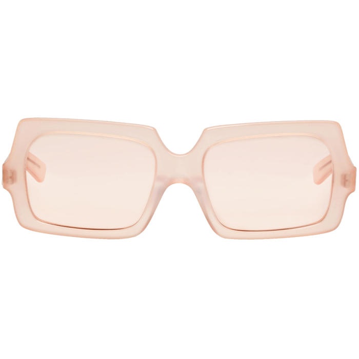 Photo: Acne Studios Pink Large George Sunglasses