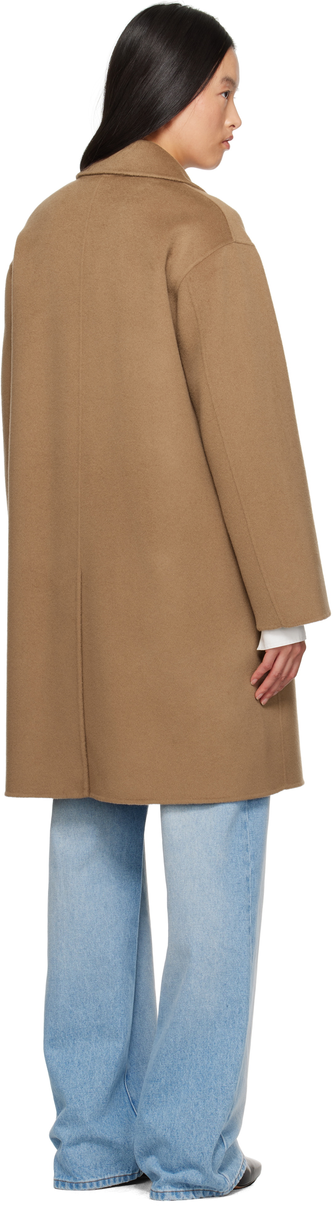 Max Mara Brown Wool Coat Max Mara