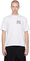 Palm Angels White Monogram T-Shirt