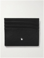 Montblanc - Meisterstück Resin and Platinum-Plated Ballpoint Pen and Leather Cardholder