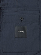 Theory - Clinton Textured-Shell Blazer - Blue