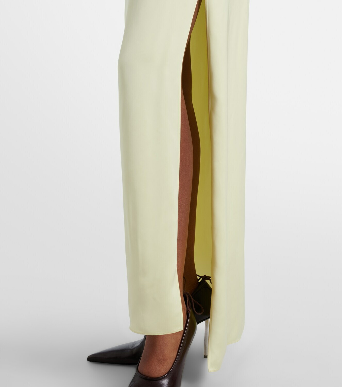 Sportmax Dolmen satin gown