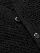 Barena - Textured-Wool Cardigan - Black
