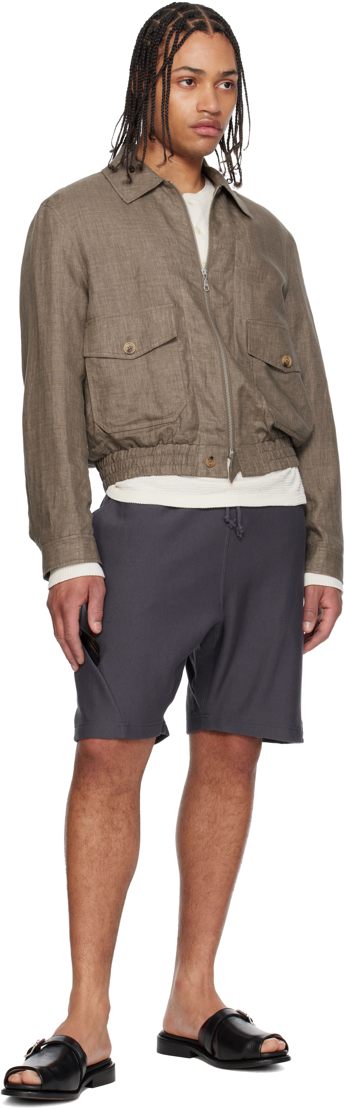 UNDERCOVER Gray Champion Edition UC1F4502 Shorts
