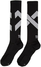 11 by Boris Bidjan Saberi Black Mastercross Socks