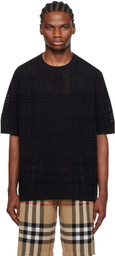 Burberry Black Oversized T-Shirt