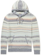 Faherty - Jacquard-Knit Organic Cotton Hooded Sweater - Multi
