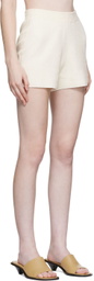 Joseph Off-White Towelling Shorts