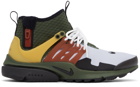 Nike Green & Grey Nike Air Presto Mid Sneakers