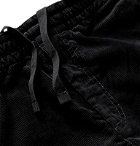 Norse Projects - Charcoal Evald Cotton-Corduroy Drawstring Trousers - Black