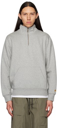 Carhartt Work In Progress Grey Chase Sweatshirt