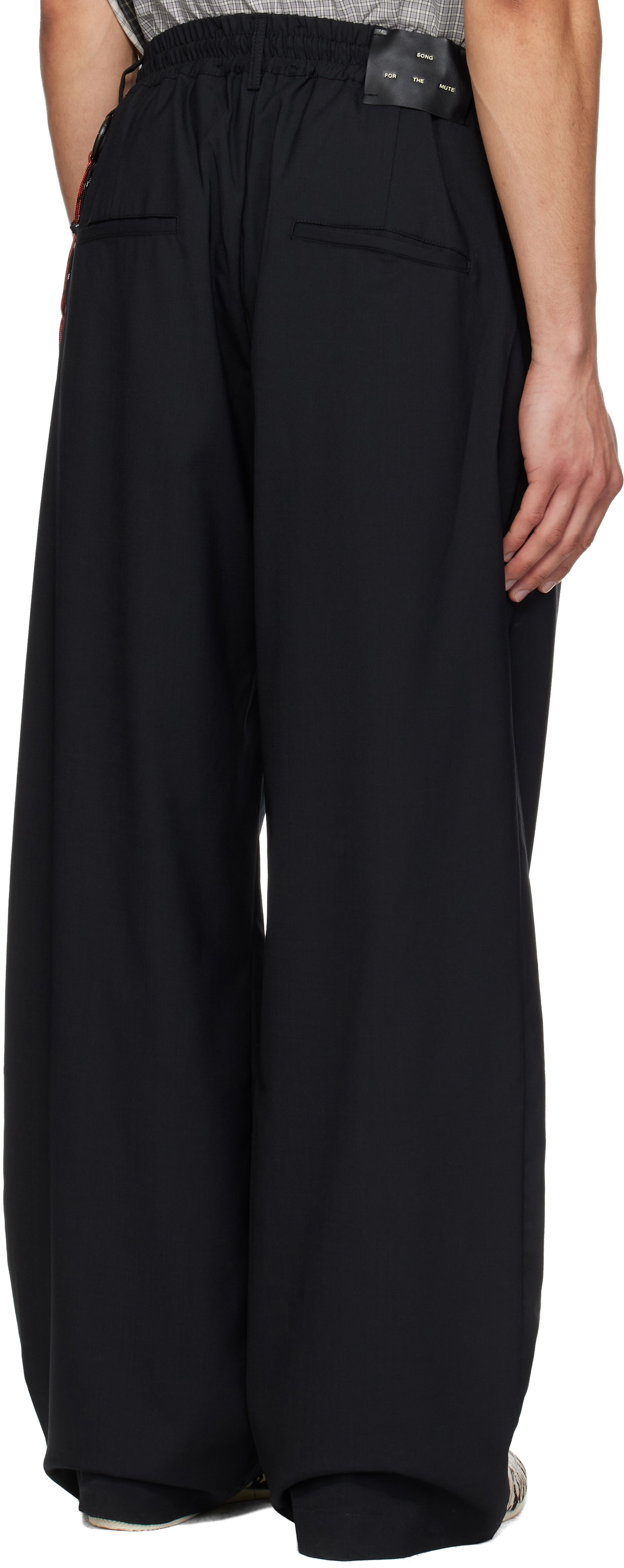 Song for the Mute Black Relaxed Lounge Pants