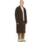 Jil Sander Brown Wool Renoir Coat