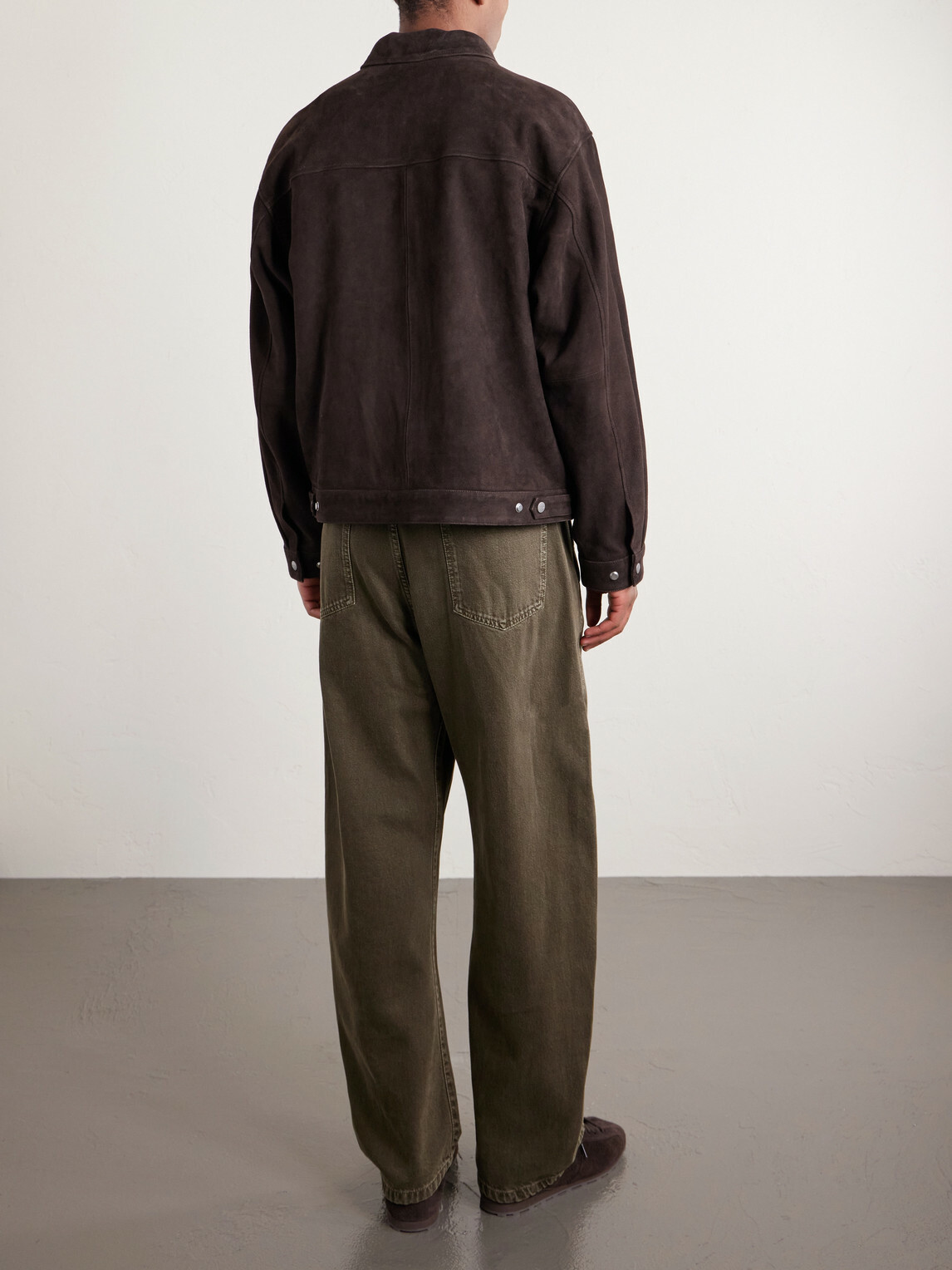 NN07 - Petrus 80030 Suede Jacket - Brown