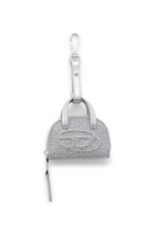 Diesel 1DR Dome - Charm in Lurex fabric - Charms and Keyrings Womens in Silver