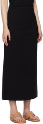 Birrot SSENSE Exclusive Black H Maxi Skirt