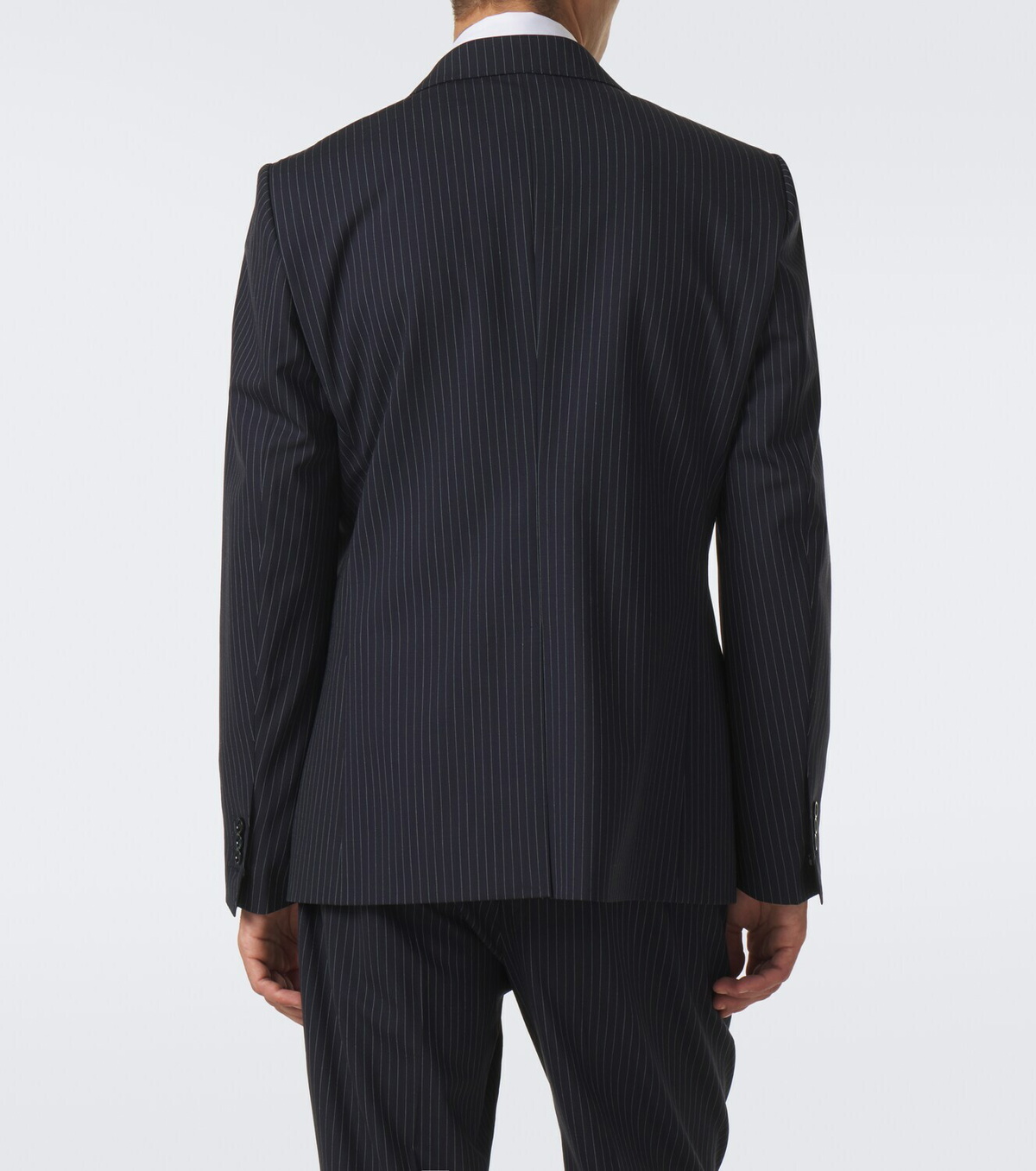 Dolce&Gabbana Pinstripe double-breasted wool-blend blazer