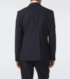 Dolce&Gabbana Pinstripe double-breasted wool-blend blazer