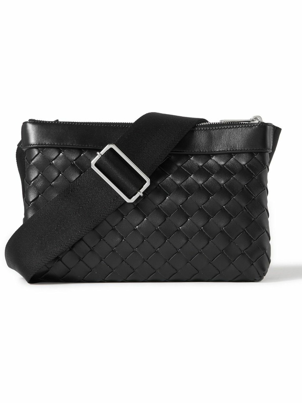 Photo: Bottega Veneta - Intrecciato Leather Messenger Bag