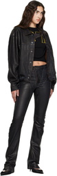 Ottolinger Brown Glazed Flex Denim Jacket