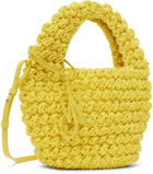 JW Anderson Yellow Popcorn Basket Bag