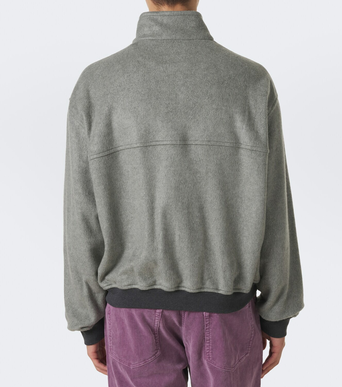 Auralee Silk fleece jacket