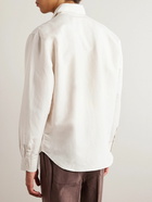 Stòffa - Linen and Cotton-Blend Shirt - Neutrals