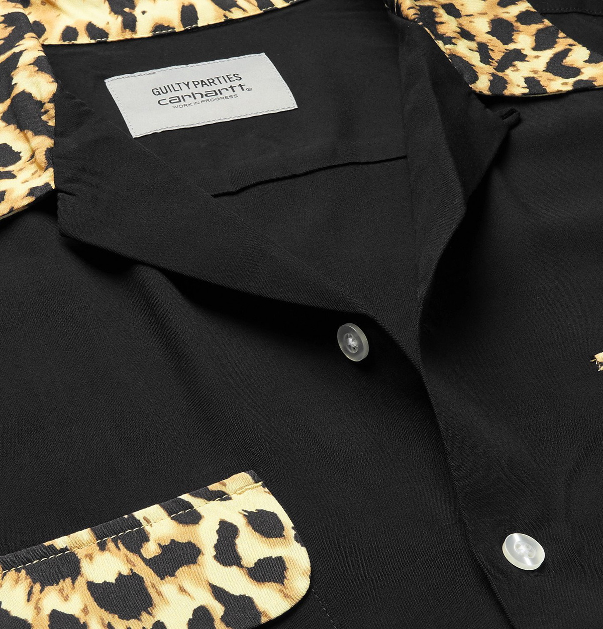 Carhartt WIP - Wacko Maria Camp-Collar Leopard-Print Woven Shirt