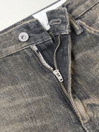 Neighborhood - Savage Distressed Wide-Leg Jeans - Black