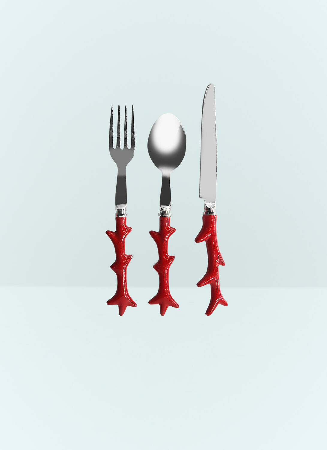 Les-Ottomans Coral Cutlery Set