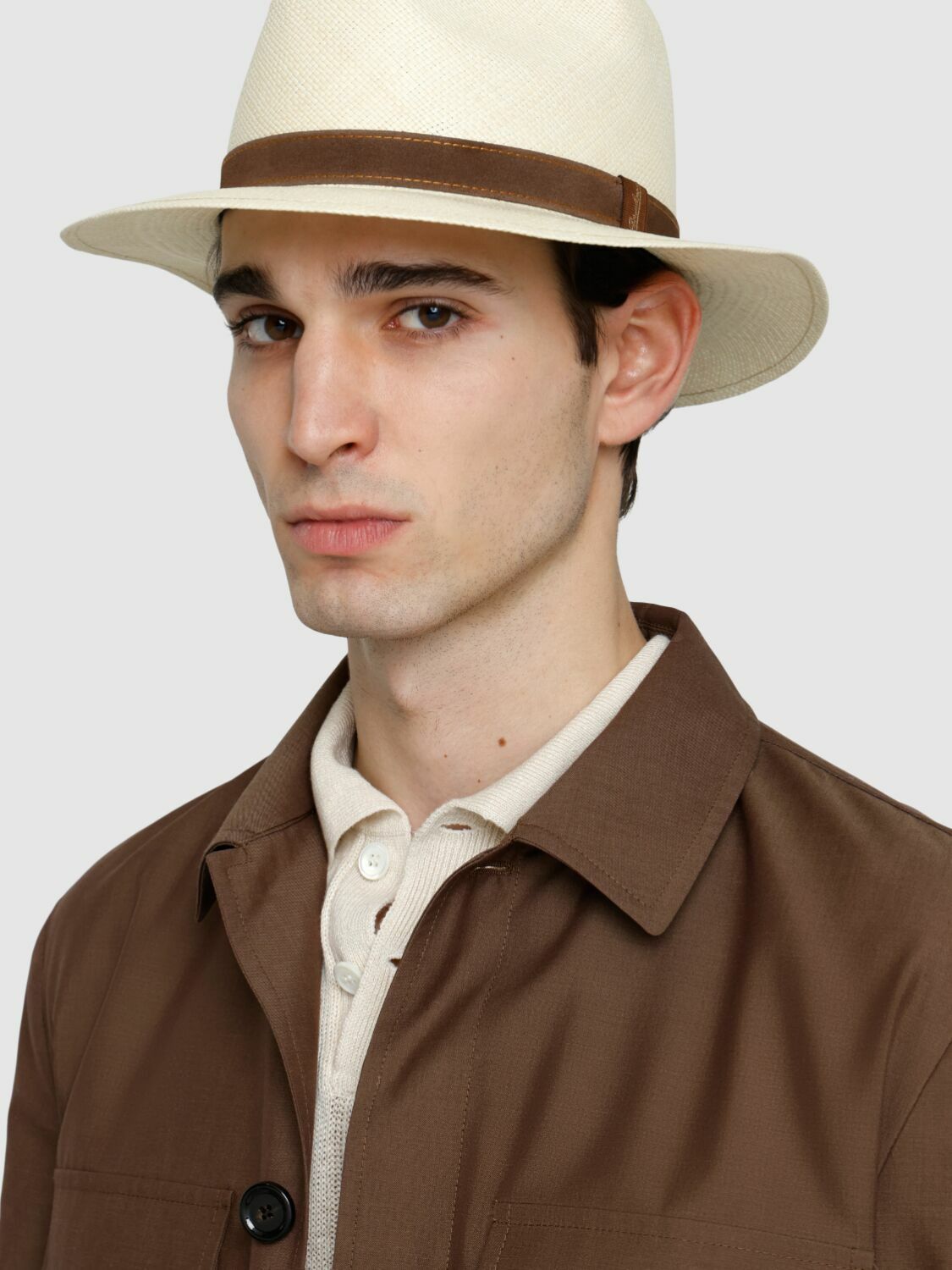 BORSALINO Country Quito Straw Panama Hat Borsalino